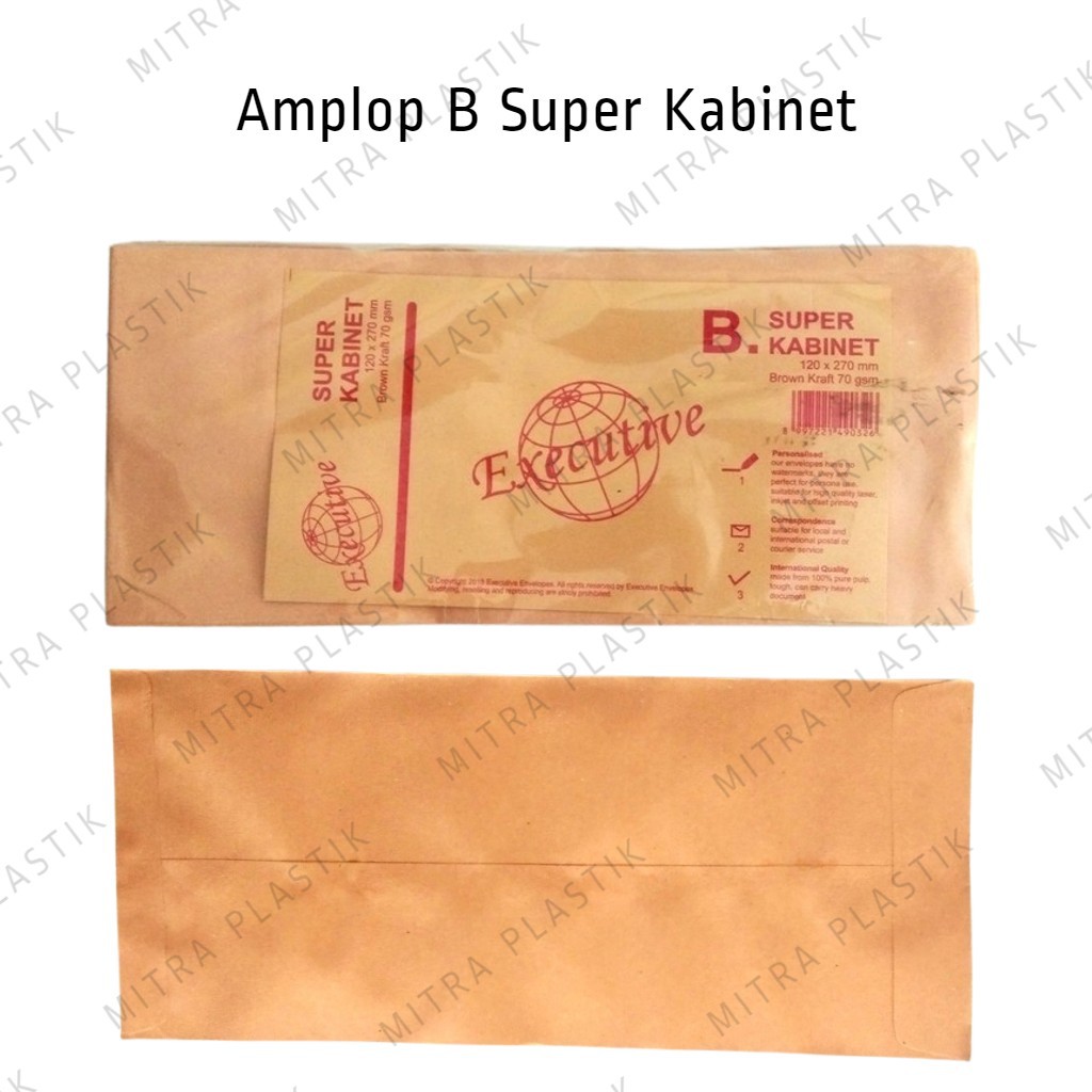 Jual Amplop Coklat B Super Kabinet Isi 100 Pcs / Amplop Gaji Gajian ...