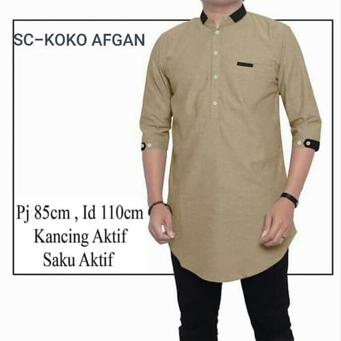 [KOKO 4FGAN SC] baju koko pria katun var color