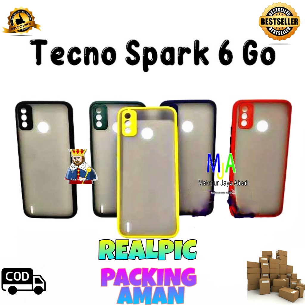 SOFTCASE TECNO SPARK 6 GO - CASE MATTE FULL COLOUR MY CHOICE BUMPER CASE PELINDUNG KAMERA