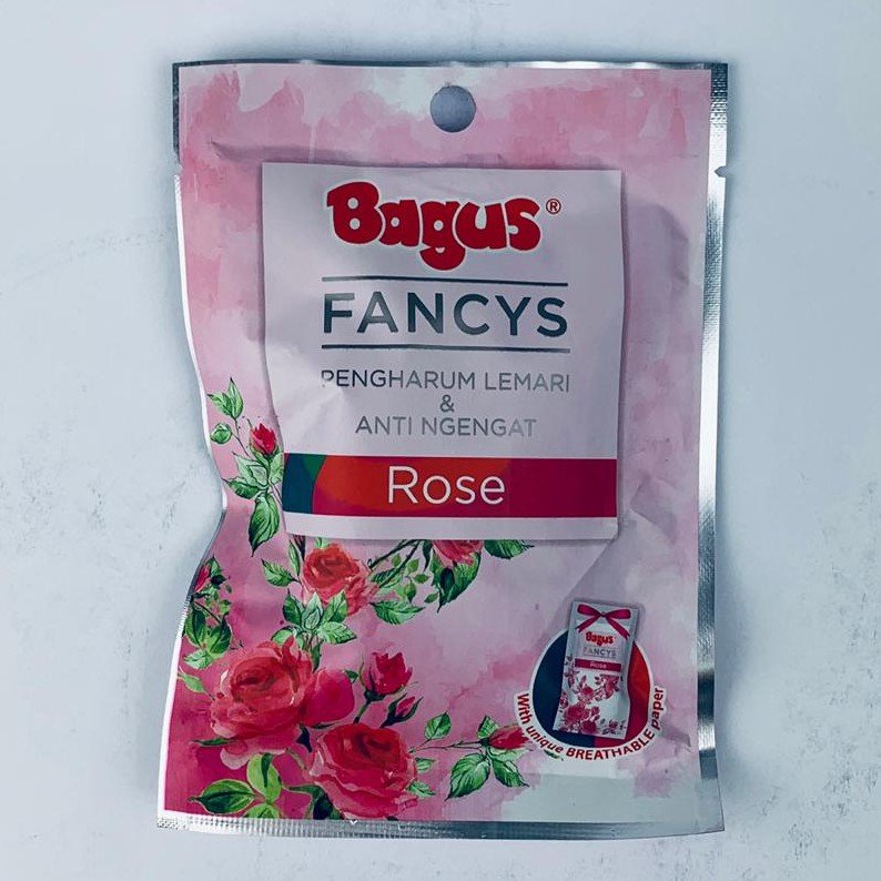 BAGUS FANCYS PENGHARUM LEMARI &amp; ANTI NGENGAT ROSE 60g