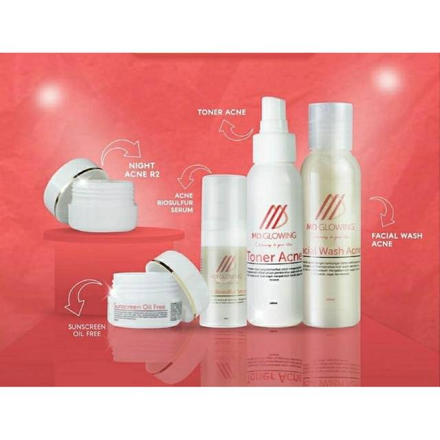 Paket Acne R2, By Md Glowing