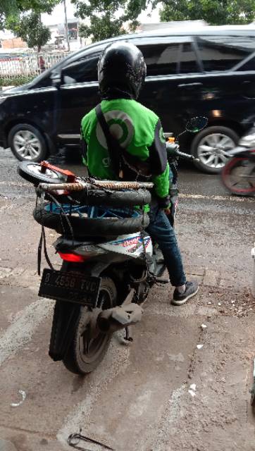 roda gerobak ruji besi 6kecil dan gletrek merah