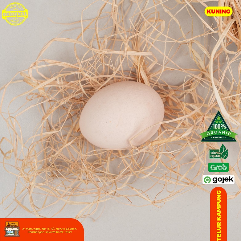 Telur Kampung Kuning / Butir