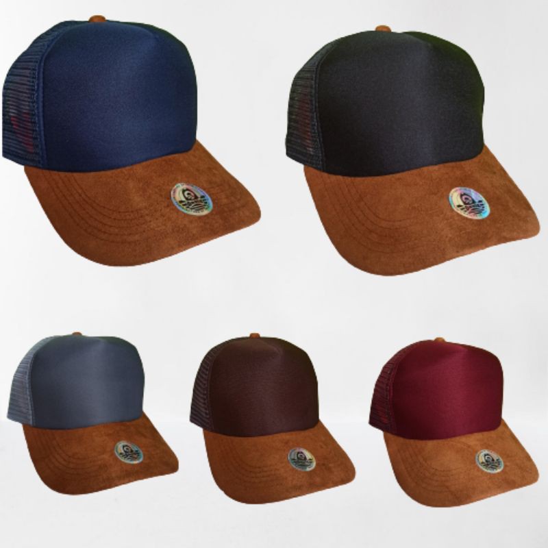 TOPI TRUCKER PREMIUM SUEDE POLOS