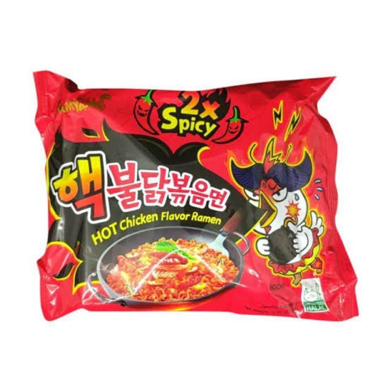 

Samyang Green Hot spicy Chicken Ramen Carbonara 140 gram