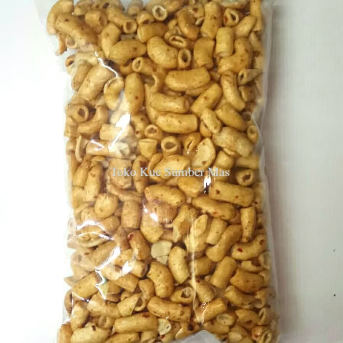 MAKARONI BUMBU RUJAK PEDAS MANIS 250GR / MAKRONI RUJAK / MACARONI RUJAK /