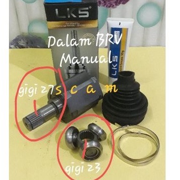 Cv Joint Dalam As Roda Depan Dalam As Kopel Honda BRV Manual 2016-2022