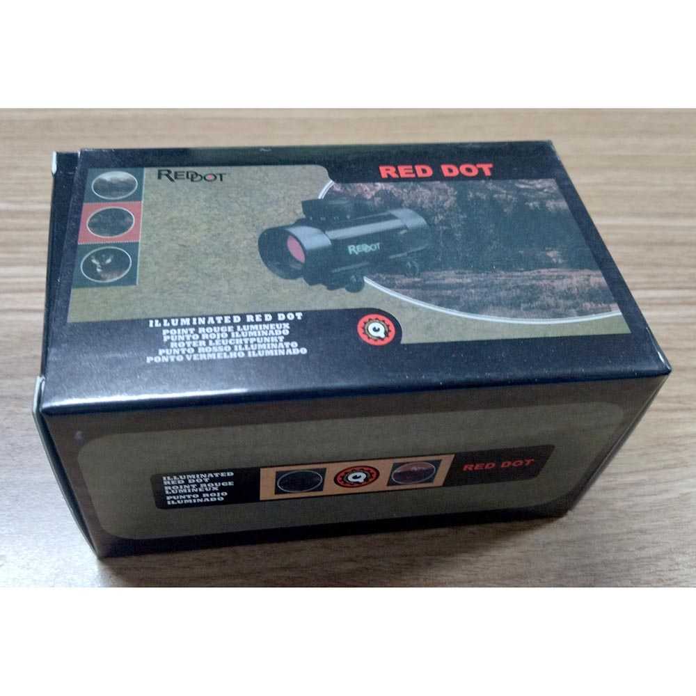 IDN TECH - Bushnell Tactical Red Dot Laser Gun Optical Sight Mount - 1x40rd