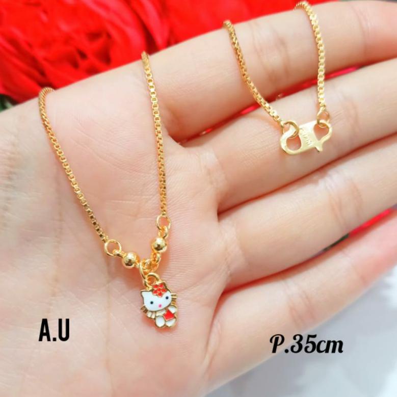 [MU. 897406] SET KALUNG ANAK ITALY TITANIUM ASLI TIDAK LUNTUR.