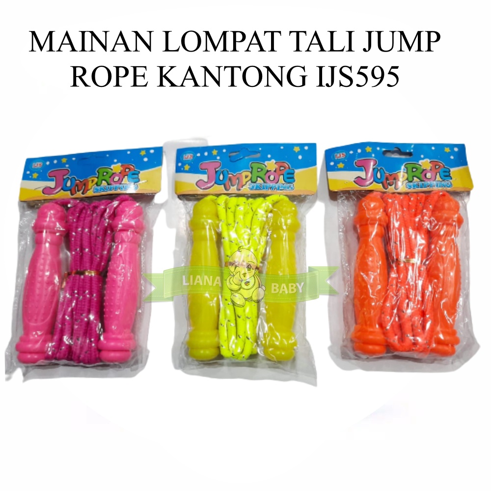 MAI593 MAINAN LOMPAT TALI JUMP ROPE KANTONG IJS595