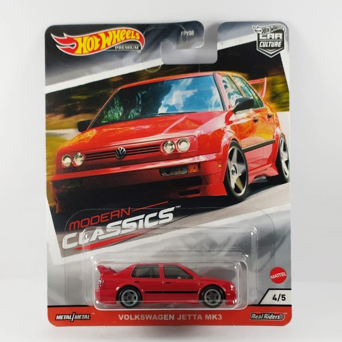 Hotwheels Premium Volkswagen Jetta MK3 Modern Classic Car Culture