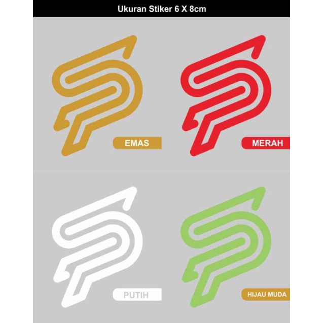 

stiker sp logo cutting