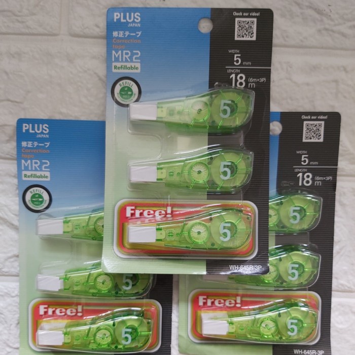 

Bagus Refill Tip Ex Plus Mr2 Wh 645R Sale!!!