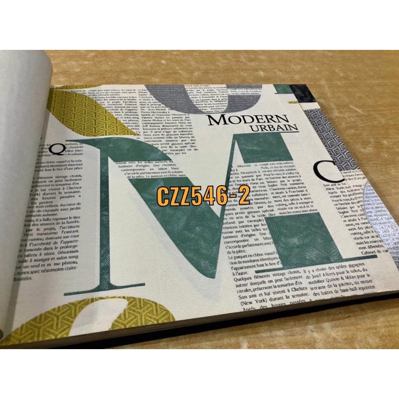 Wallpaper Dinding Motif Koran Timbul COZY