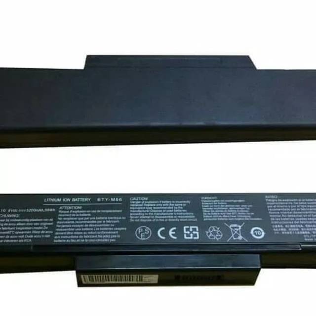 Baterai Axioo M740, M740BAT, M740BAT-3, M740BAT-6, M660NBAT-6, SQU-601