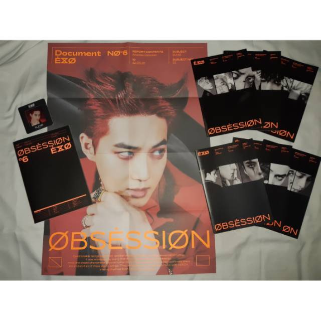 [ALBUM ONLY NO PC] Album EXO Obsession