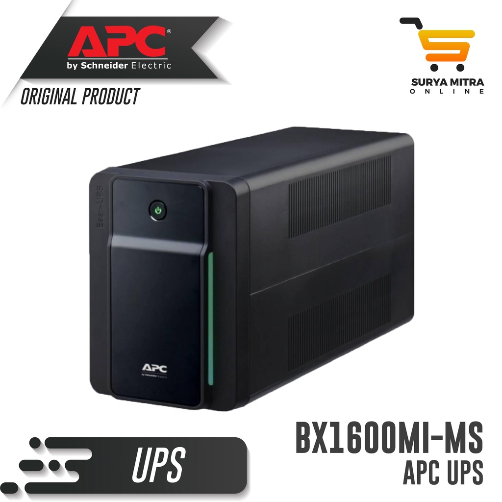 UPS APC Back UPS BX 1600VA 900W BX1600MI-MS