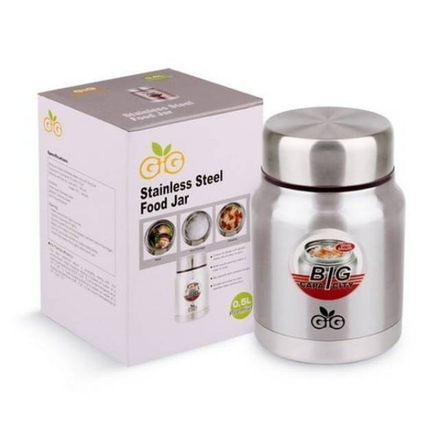GIG Stainless Steel Food Jar 500ml