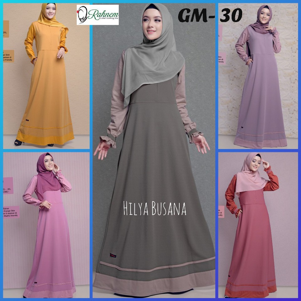 SALE CUCI GUDANG   / Gamis Rahnem / GM -30 / Fashion Muslim