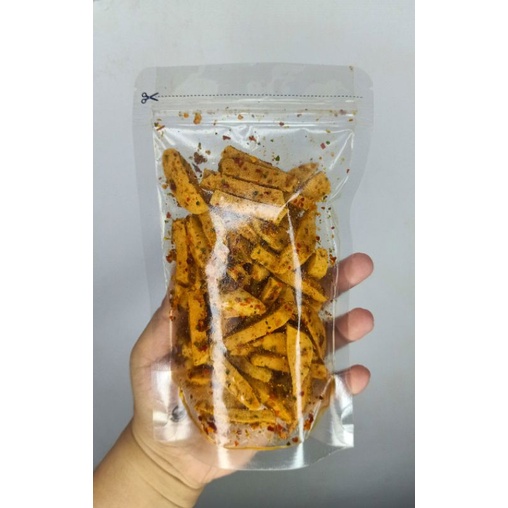 

Basreng Pedas Daun Jeruk Empuk 100Gr (MURNI CABAI ASLI 100% AMAN)