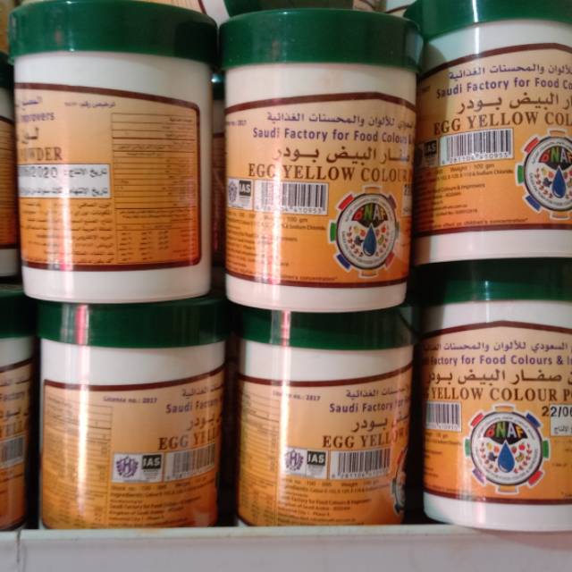 

Saffron pewarna kuning telur asal Saudi/safaron egg yellow colour powder 100gr