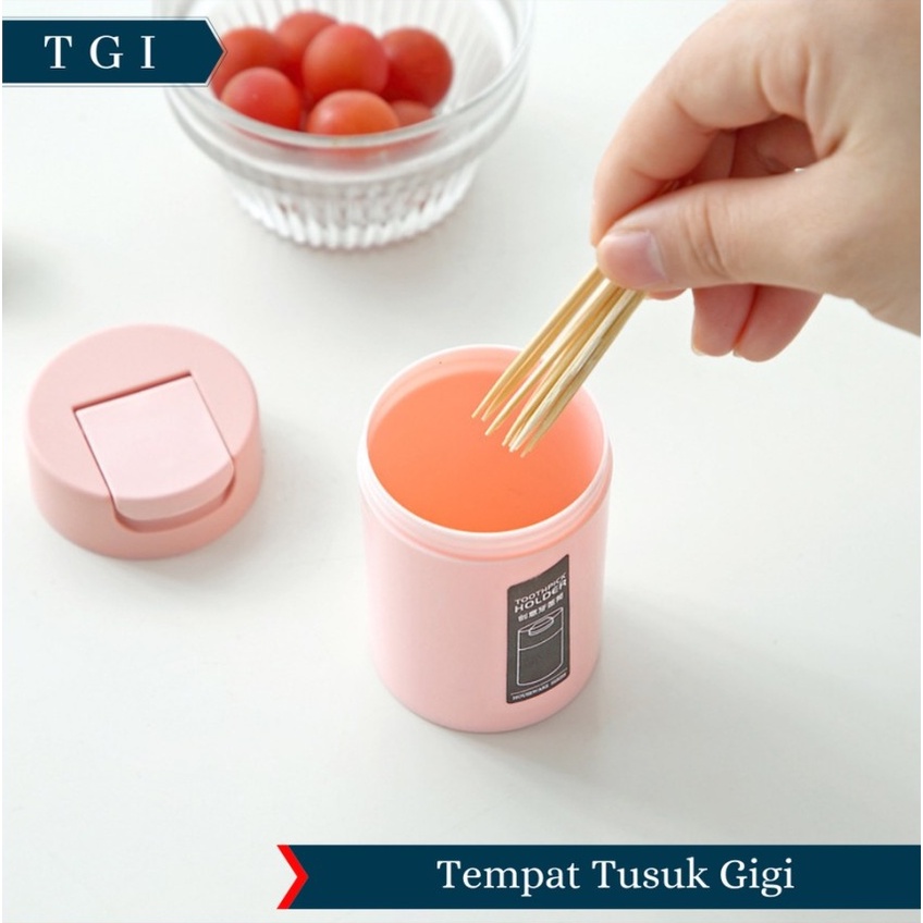 TEMPAT TUSUK GIGI PORTABLE / TOOTHPICK BOX PREMIUM