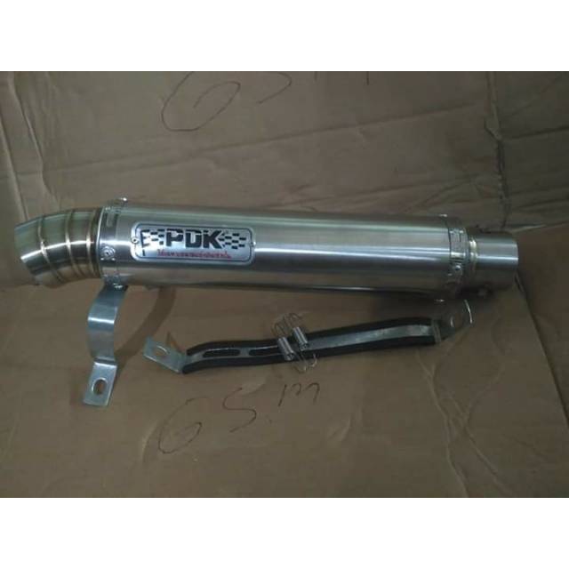 knalpot PDK corong jumbo panjang 30cm.inlet 50mm