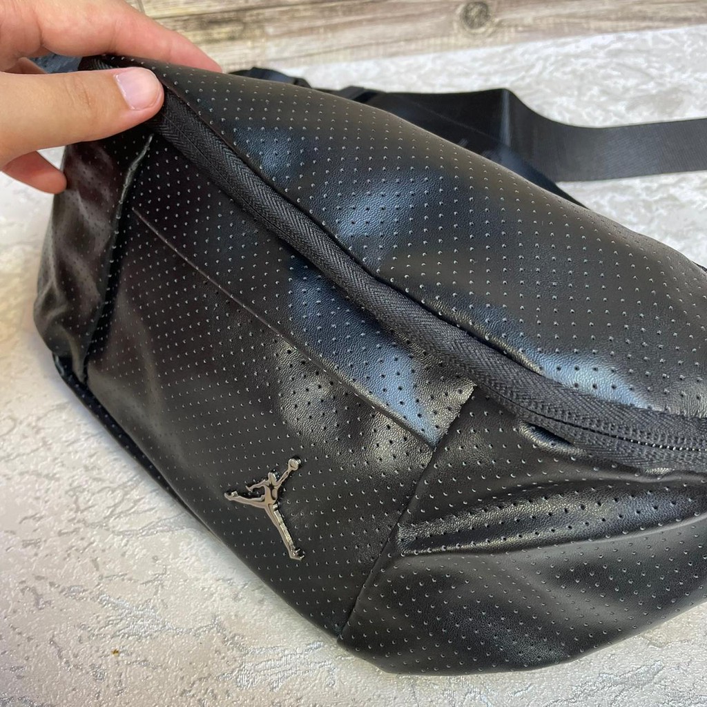 Waistbag Jordan Legacy / Tas Selempang Kulit Tas Air Jordan Leather Tas Pinggang