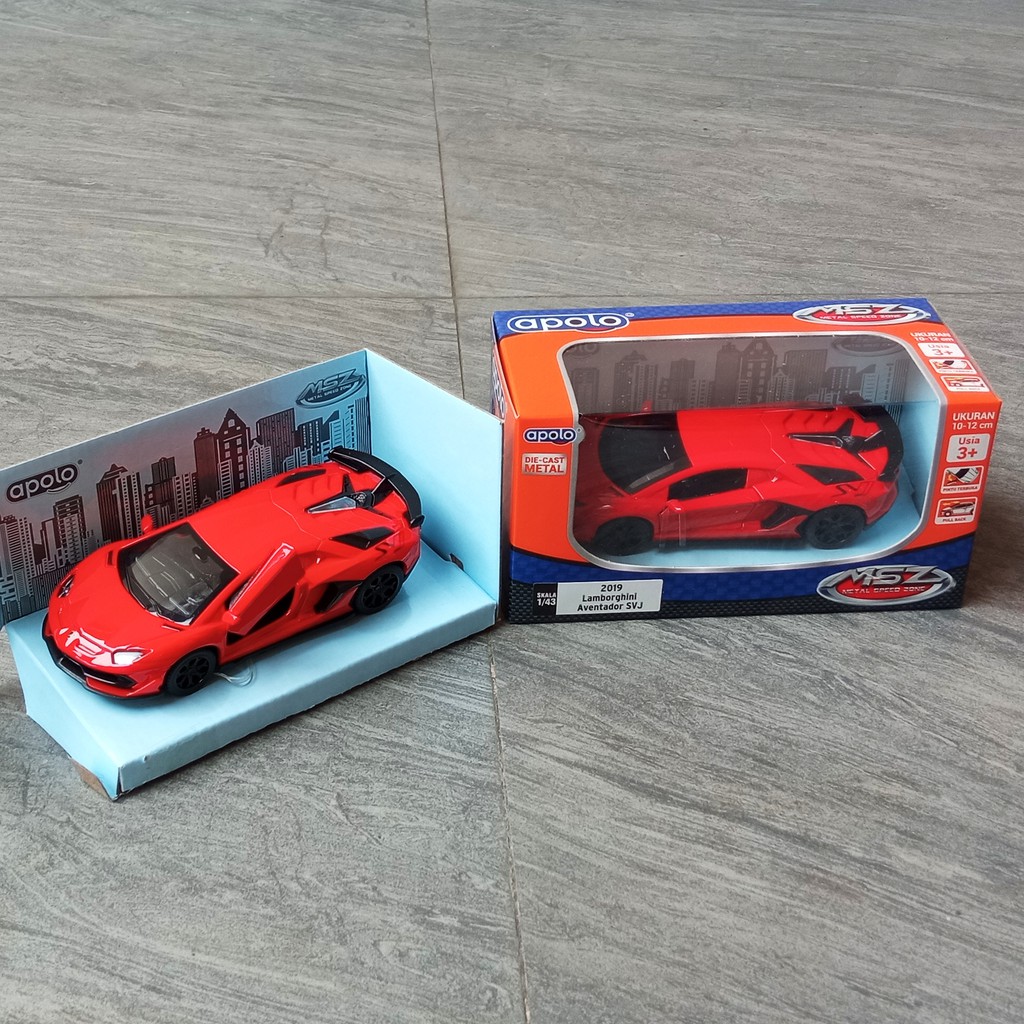 Jual Diecast Aventador SVJ Apolo MSZ Shopee Indonesia