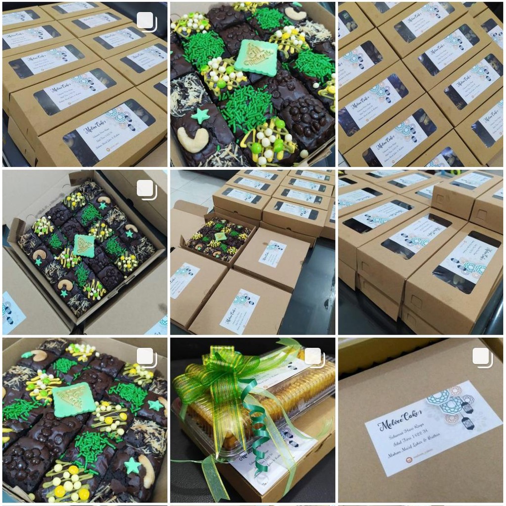 

FUDGY BROWNIES / BROWNIES PANGGANG MELVEE CAKE'S