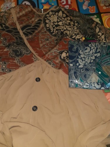 Sb04 Gamis Batik Mix Wolfis Premium Quality