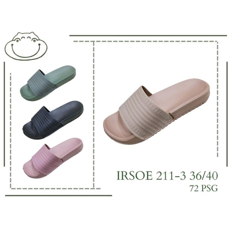 IROSOE 211-3 - SENDAL SLIDE WANITA / SENDAL JELLY WANITA