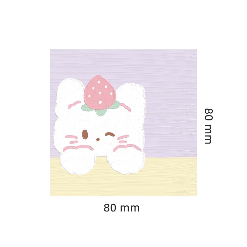 80 Lembar Kertas Memo Sticky Notepost It Motif Kartun Binatang Lucu