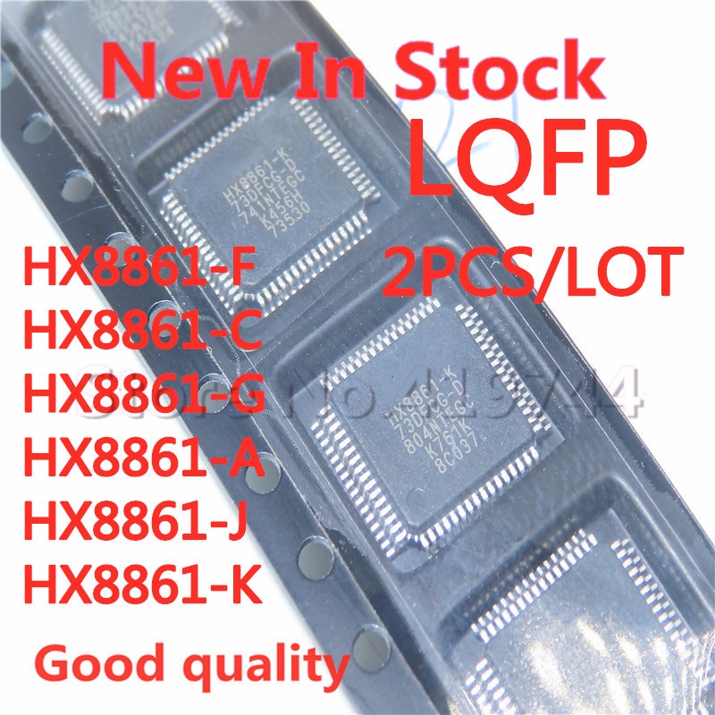 [xqx] 2pcs/lot HX8861-F HX8861-C HX8861-G HX8861-A HX8861-J HX8861-K QFP SMD chip In Stock Baru original
