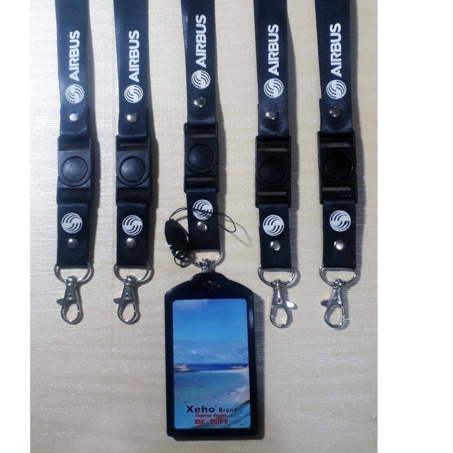 

PALING HOT!! KODE-234 AIRBUS Lanyard ID CARD/Gantungan ID Card (Paket Murah)breakaway