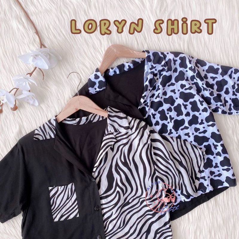 LORYN SHIRT // TWO TONE KEMEJA