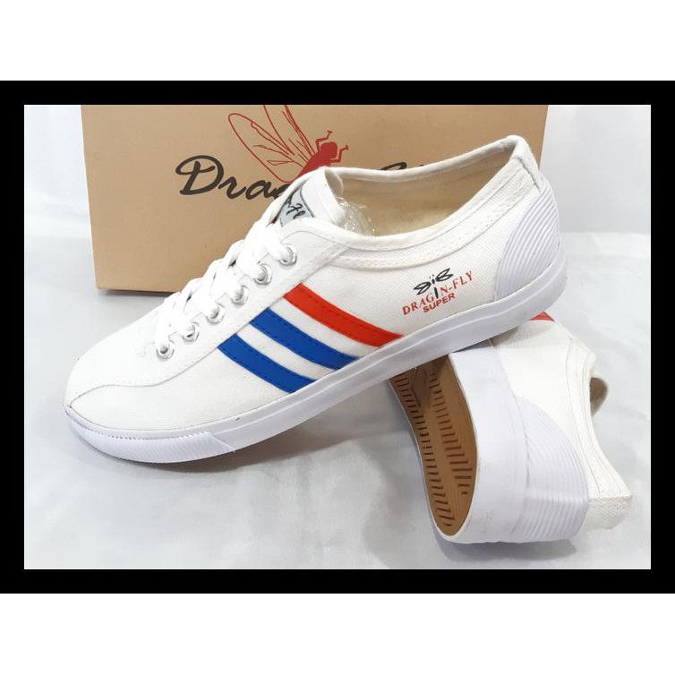 sepatu olahraga badminton dragon fly / capung original - Hitam, 39 TERBAIK