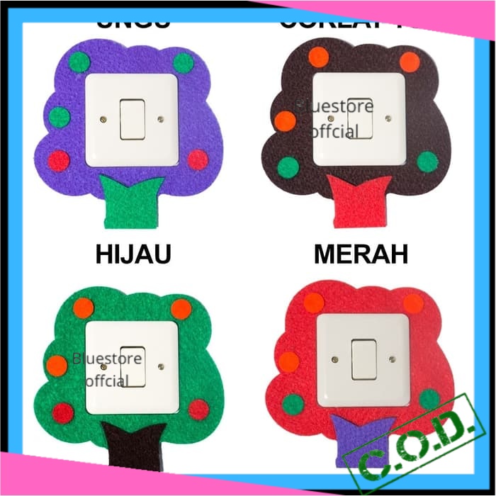Hiasan Dinding Kamar Tidur Ruang Tamu Murah Minimalis Stiker Stop Kontak Pajangan Hiasan Dinding Dek