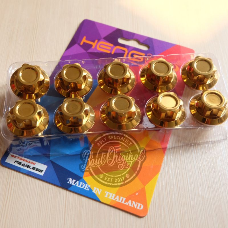 tutup oli probolt gold new model original heng thailand