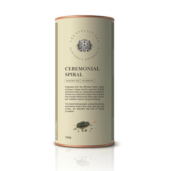 

[[BISA COD]] Mulia Tea - Special Tea - Ceremonial Spiral - Oolong Tea TERBATAS Kode 919