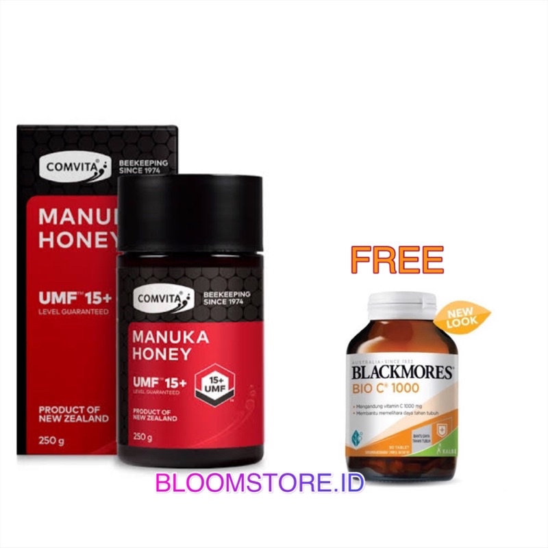 BPOM COMVITA Manuka Honey Madu UMF 15 15+ UMF15 UMF15+ 250 g gr gram 250g 250gr 250gram