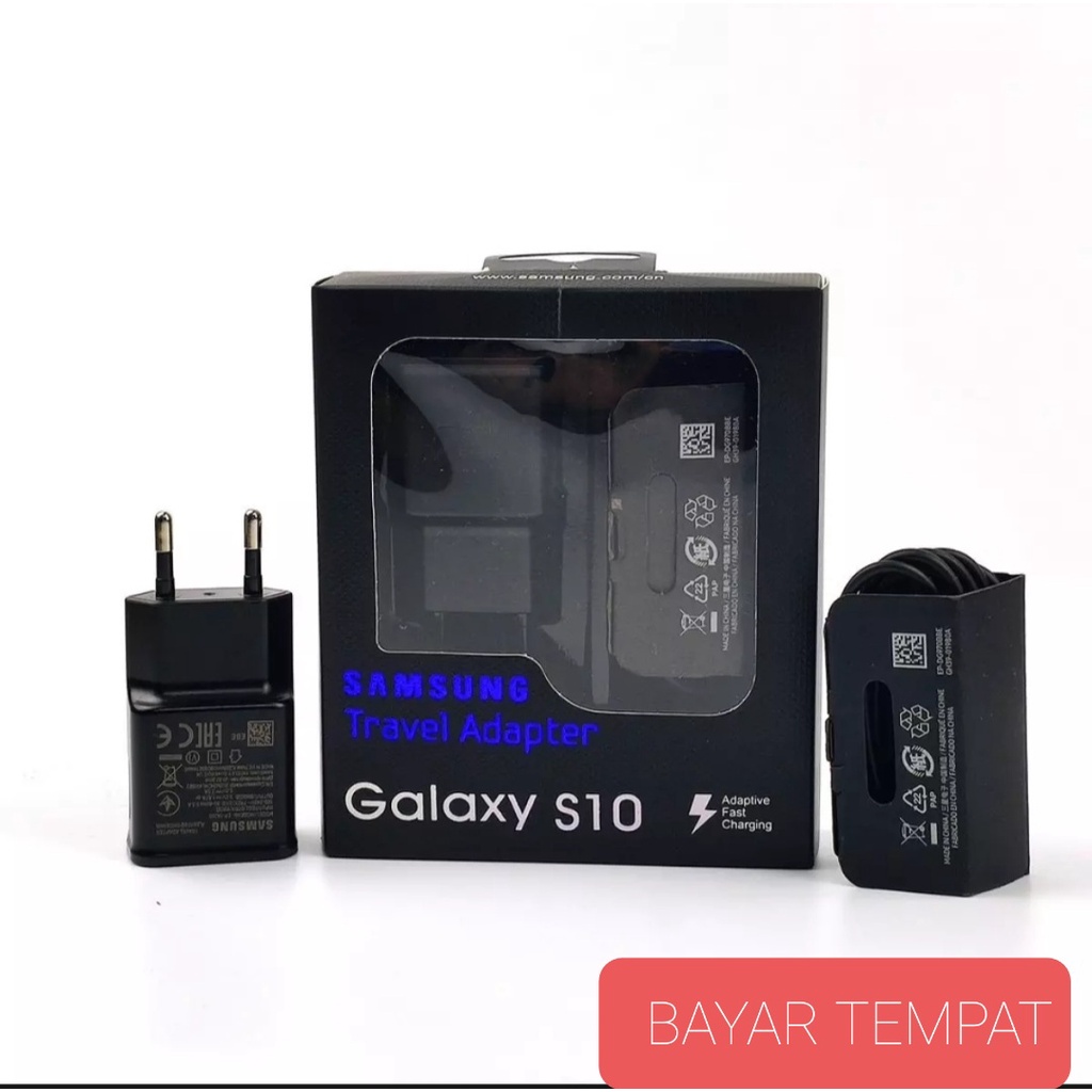 Charger Samsung Original 100% Tipe-C Fast Charging/Charger Samsung S8 S8 PLUS S9 S9 PLUS S10 S10PLUS