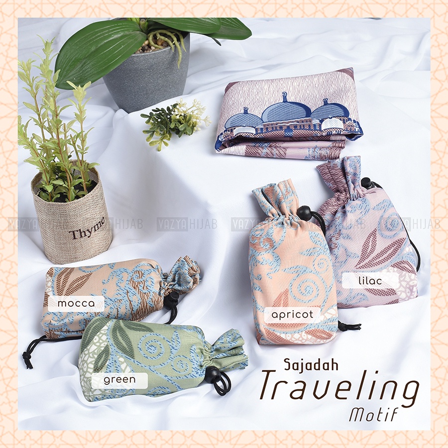 Sajadah Travel Pouch Motif