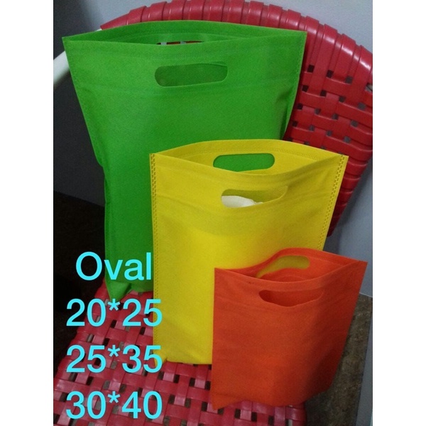

tas spunbond dcut oval/tas souvenir