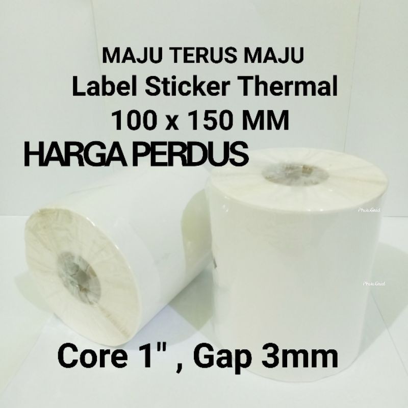 

Label Barcode PERDUS 100x150mm thermal (10cmx15cm isi 250Pcs Core 1")