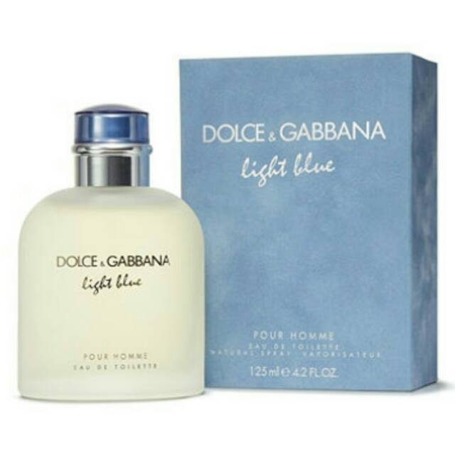 dolce gabbana perfume blue light