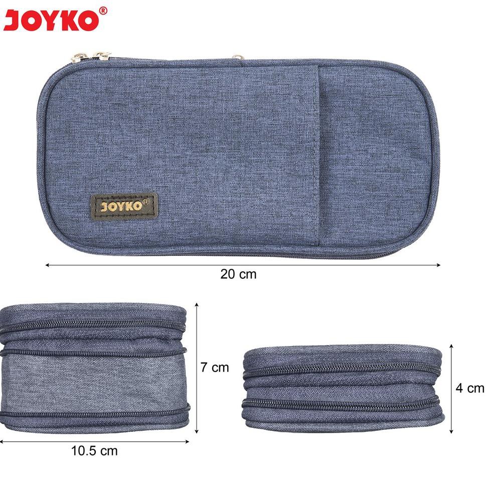 

RESTOK GAN Kotak Tempat Pensil Pencil Case Joyko PC-5004
