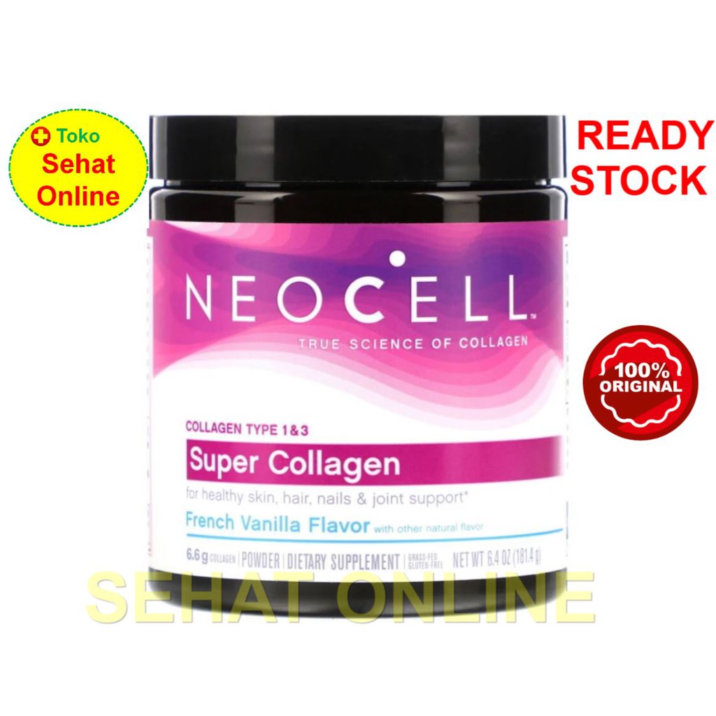 Neocell Super Collagen Type 1 & 3 Powder - French Vanilla