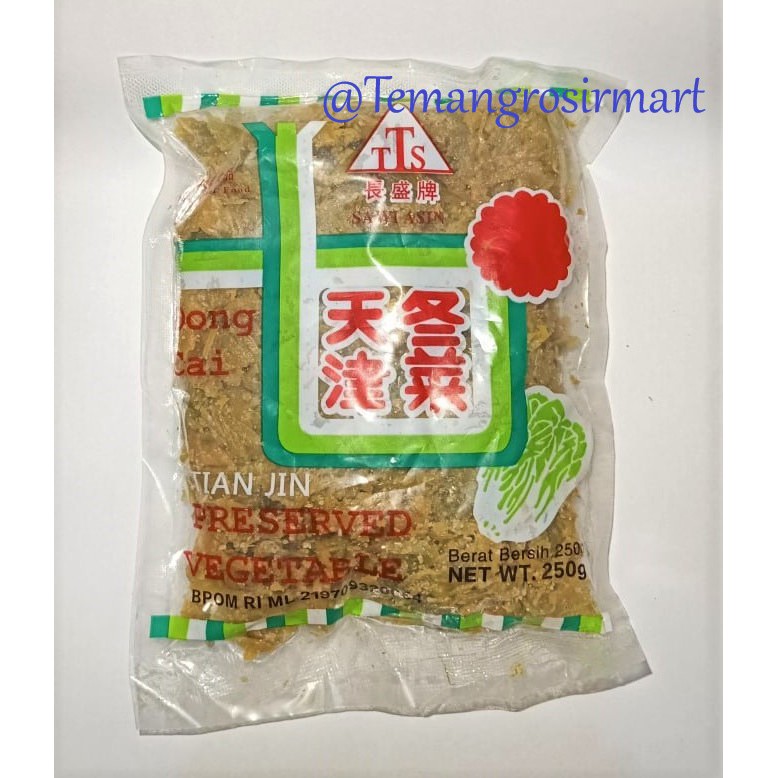 

Sawi Asin / Tong Cai 250 gram / Dong Cai Merk TTS