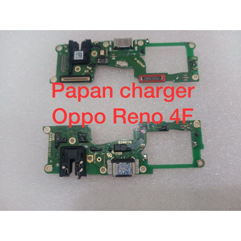 CONEKTOR CHARGER PCB CHARGER PAPAN CHARGER ORIGINAL OPPO RENO 4F